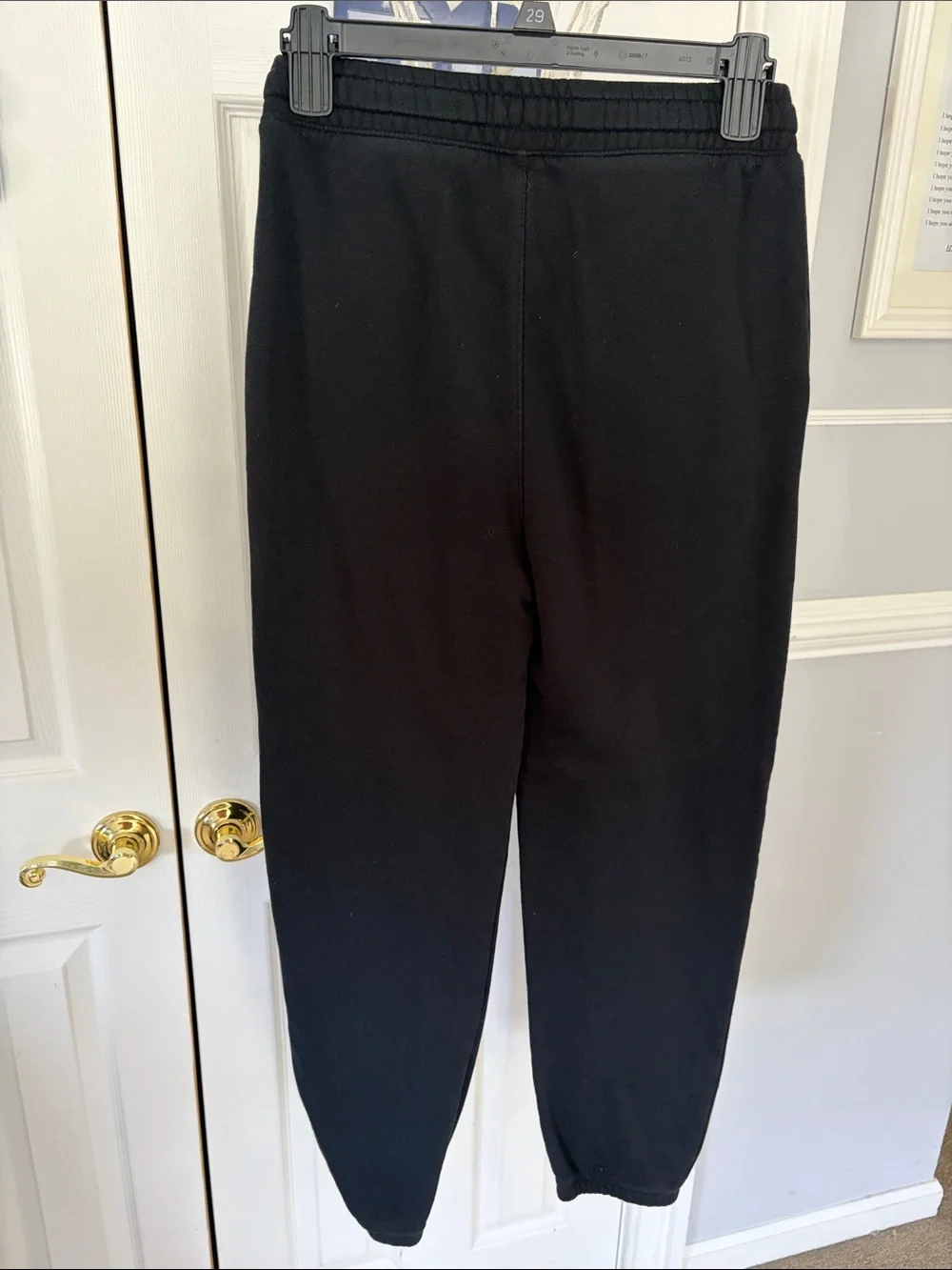 Old Navy-Boys Black Drawstring Jogger Pants